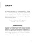Actual Preface page from work book